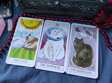 The Enchanting Artistry of Witchy Cat Tarot: A Visual Journey of Mystical Illustrations